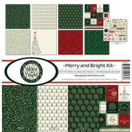 Reminisce Merry and Bright Scrapbook Collection Kit