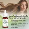Cura Peptide Hair Growth Serum Support Fuller-Looking Hair, 1 Fl