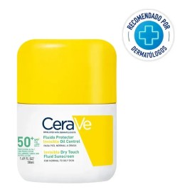 Cerave Protector Solar Invisible Fps 50 Piel Grasa 50ml-2p