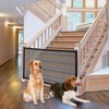 Outdoor Dog Safety Gate, Dog Barriers, Baby Stair Safety Gate,