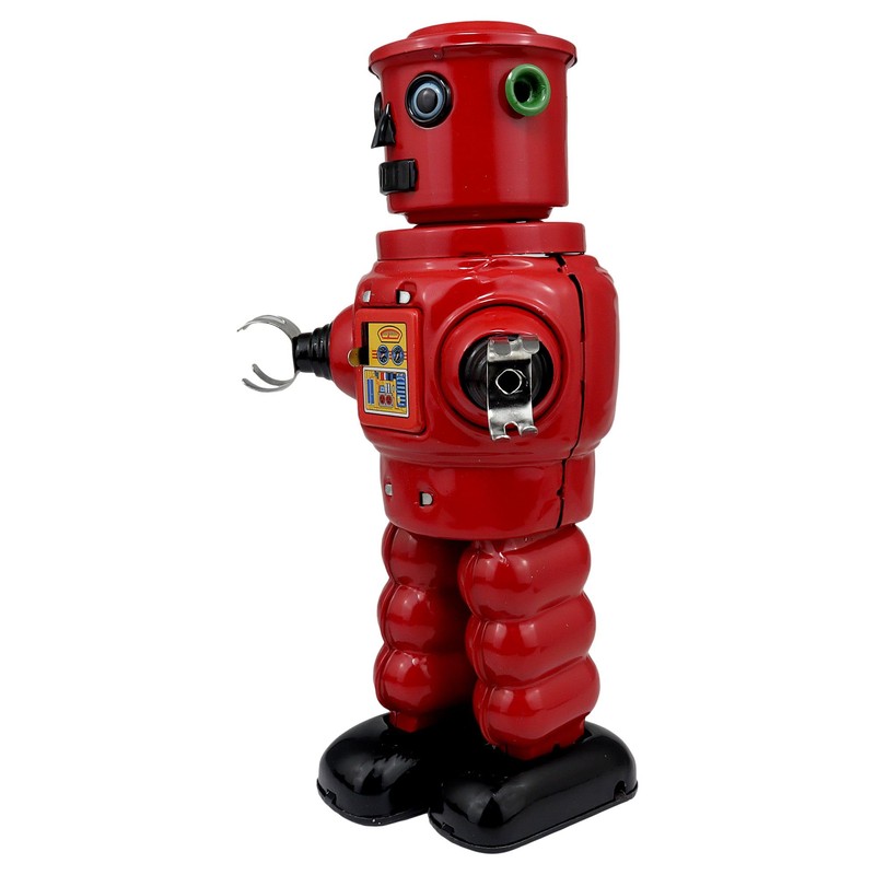Freak Scene Robot Mechanical Roby Robot Tin Robot Red