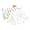 LOVHIDE Lovehide 20 Pcs Nail Art Brushes, Nail Art Design,