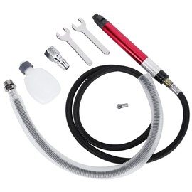 Pneumatic Grinding Machine Set, 65000 rpm Pneumatic Rod Sander, Pneumatic Portable Pencil Grinder, Air Wind Pen 90i/min for DIY Grinding, Power Grinders