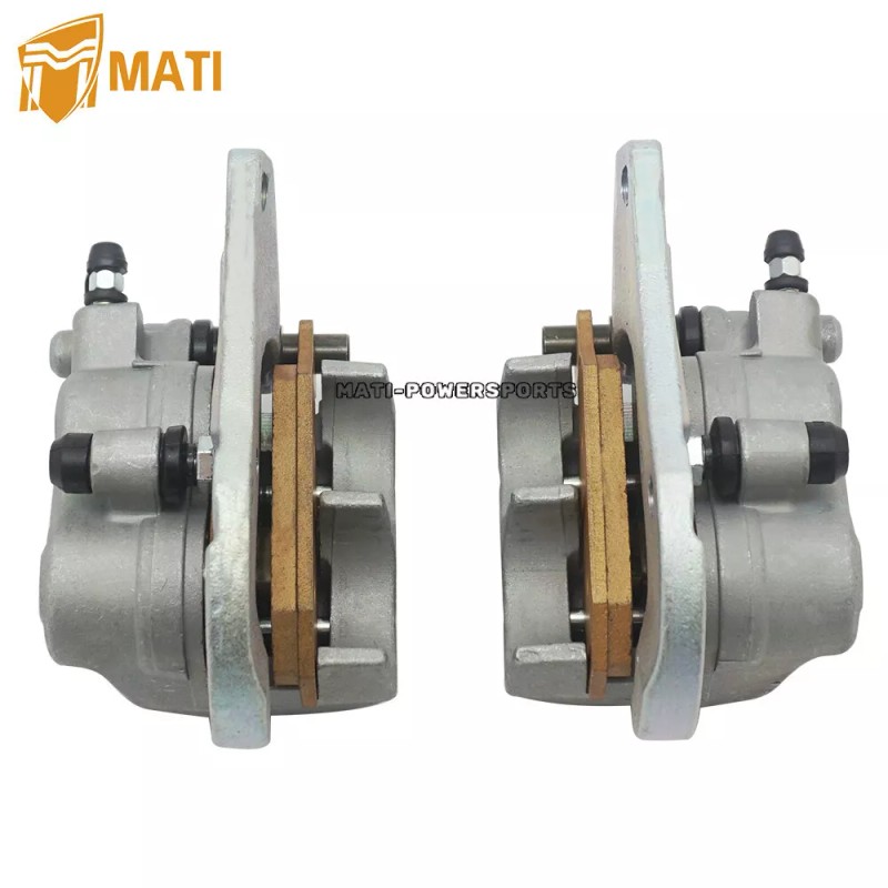 M MATI Front Brake Calipers W/Pads For Can-Am Maverick 1000R
