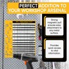 Magnetic Drill Press Chart Sign | USA Made | RPM