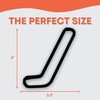 Hockey Stick Cookie Cutter with Easy to Push Design (4