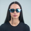 Polarised Wayfarer Sports Sunglasses - Palo Mer - Aluminium Frame