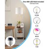 Lightdot 56" Floor Lamp with Table & Storage Bag, Dimmable