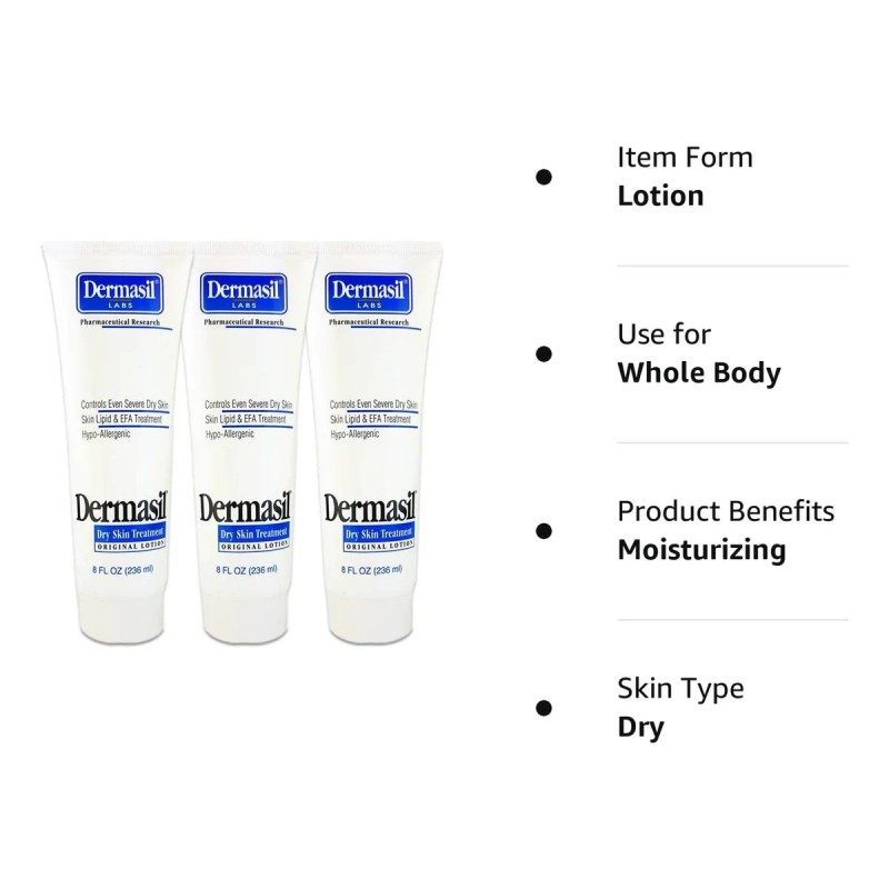 Dermasil - Tratamiento Para Piel Seca, Fórmula Original, Tub