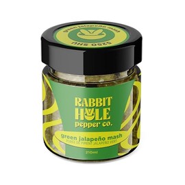 Rabbit Hole Pepper - Pepper Mash, 210ml (Green Jalapeno)