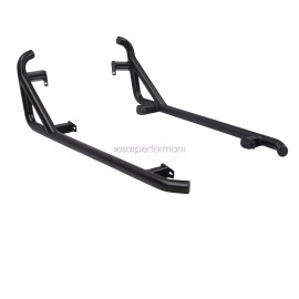 JY PERFORMANCE Side Steps Nerf Bars Rock Slider For 14-22 Polaris RZR XP 900 1000 Trail 2Dr UTV