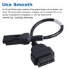 AUTANCTOR 3 Pin 16 Pin Diagnostic Adapter OBD2 OBDII Cable
