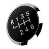 T5 Gear Knob for Trans S T5. Emblem 6 Speed