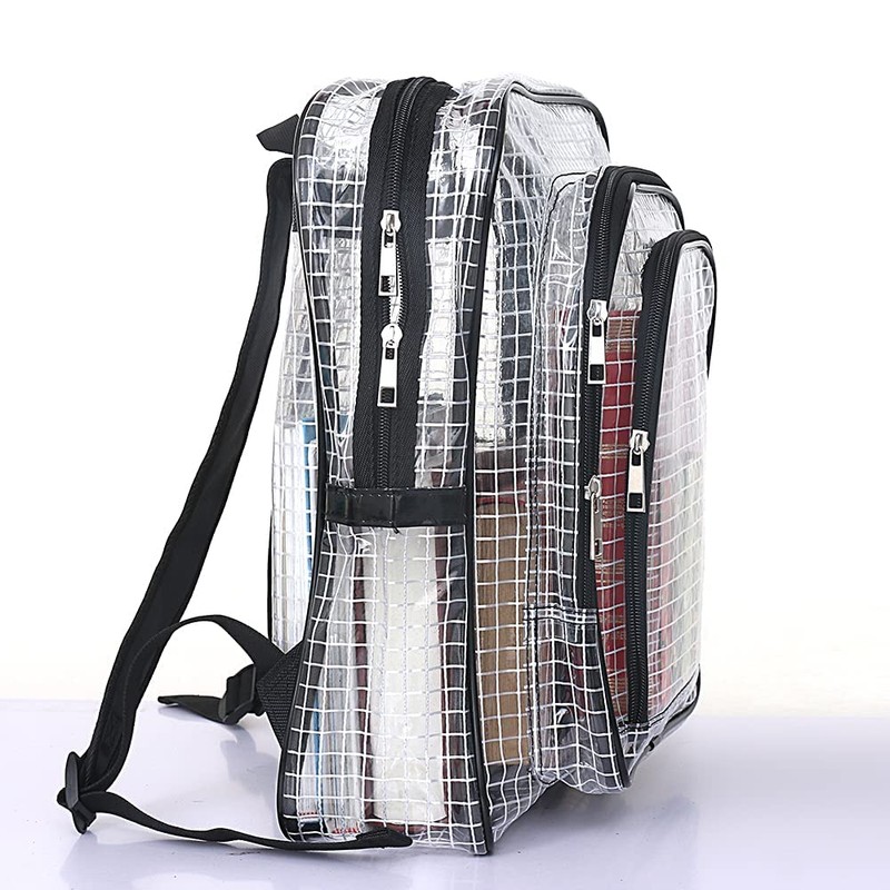 KANGLIFEN 15.7 inch ESD anti-static clear pvc backpack,cleanroom engineer tool