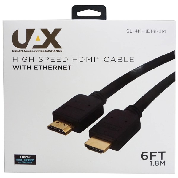 UAX SL4KHDMI2M - High Speed HDMI Cable with Ethernet -