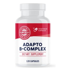 Suplemento Vimergy Adapto B Complex de 120 unidades / Vitamina B y Adaptógeno