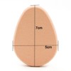 5 Pcs Beige Smooth Makeup Sponge Blender Flawless Foundation Powder