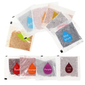 TEHAUX DIY Tie Dye Kit 10pcs Tie Dye Powder Fabric Creative Supplies for Cotton