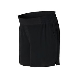 ESPRIT Maternity Belted Waist Shorts, Jet Black-002