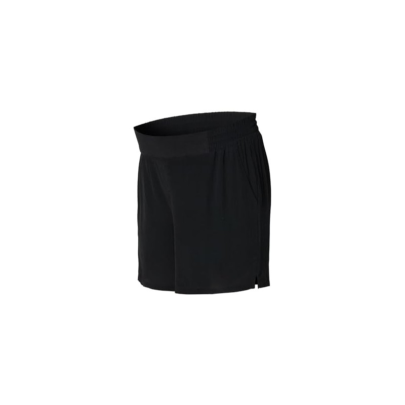ESPRIT Maternity Belted Waist Shorts, Jet Black-002