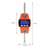 HFS(R) Digital Scale Crane Measuring Instrument Portable Hanging Scale 300kg