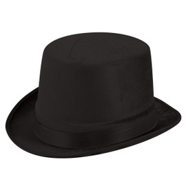 Hat Top Black Felt for Fancy Dress Party Accessory