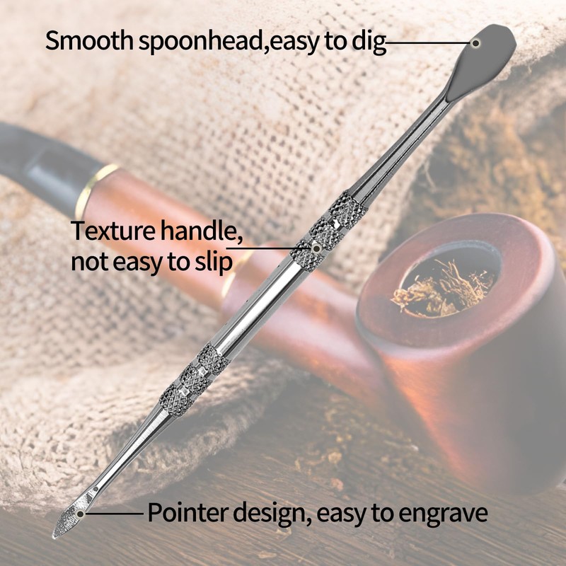 suiwotin 3PCS Wax Carving Tools, Stainless Steel Wax Tool Carving