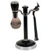 Comoy WG Mak3 Shave Set, Black/Chrome