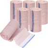 Benda elastica a compressione, 6 rotoli, bendaggio sportivo, bendaggio sportivo,