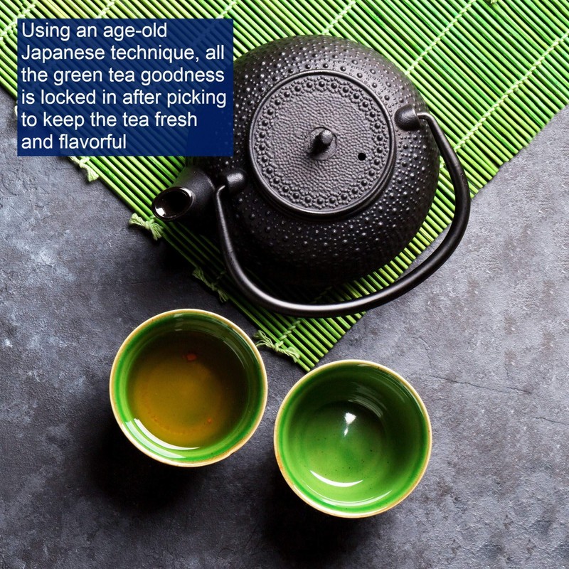 Tetley Natural Green Tea, Lemon Green Tea, 72 Teabags (Pack
