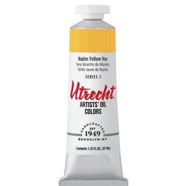 Utrecht Artists' Oil Paint - Naples Yellow Hue, 37 ml Tube