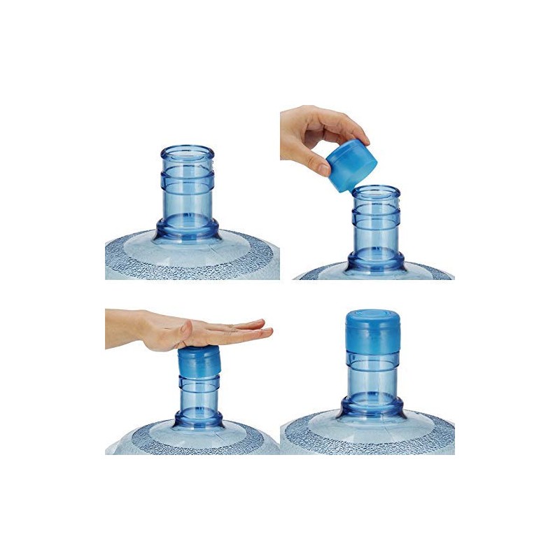 WINBOB 10PCS 55mm 3 and 5 Gallon Non-Spill Caps,Replacement Water