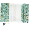 PACKOVE Funda De Libro De Tela Ajustable Protectora Y Decorativa