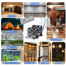 GDSTIME 2PCS IP67 Waterproof Fan, 80mmx25mm 12V DC Cooling Fan, 2800RPM, 2PIN