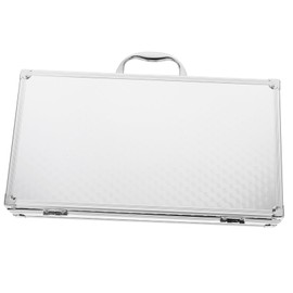 BESPORTBLE Tool Storage Case Hard Shell Briefcase for Secure Document Storage Reinforced Corners Wear Resistant Frame Portable Organizer for Tools and Accessories