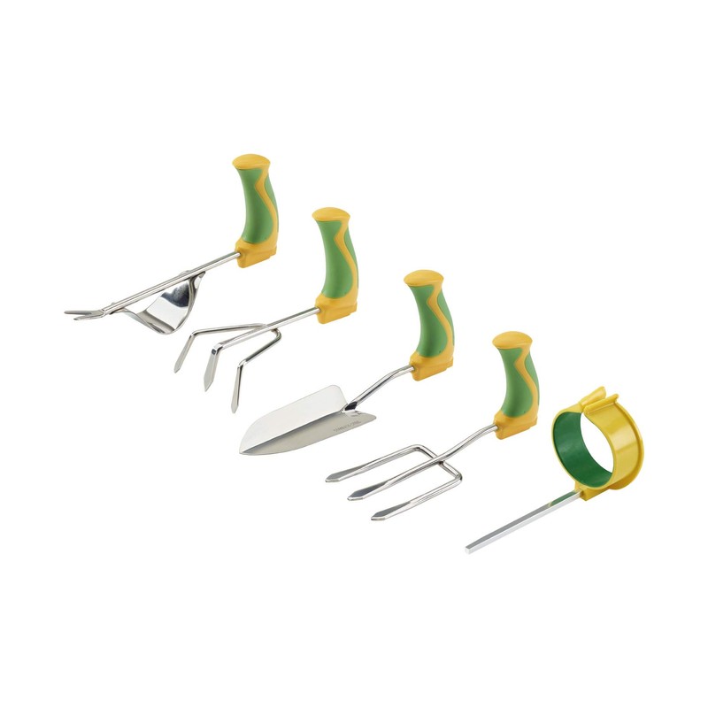 PETA Easi-Grip Garden Tools, Garden Weeder Hand Tool, Ergonomic Grip