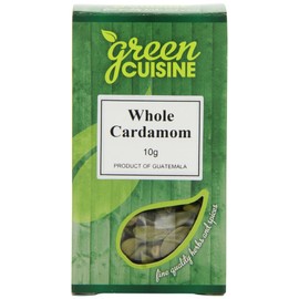 Green Cuisine Green Cardamom Whole 10 g (Pack of 6)