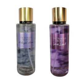 Victoria's Secret 2 Victoria's Secret Love Spell Women Fragrance MIST SPRAY 8.4 OZ+Midnight Bloom