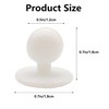 Hayaww Pack of 100 Knobs Chef's Jacket, Chef's Jacket Knobs,