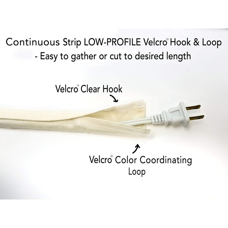 Spice Lamp Cord Cover Thin-Style 100% Silk 9 ft long