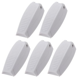5pcs RV Door Holder, White Universal RV Door Hatch Clip Camper Door Latch Luggage Door Catch Replacement for RV, Travel Trailer, Camper Van