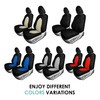 FH Group Custom Fit Car Seat Covers Specifically Made for