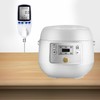 Power Meter LCD Display 0W-9999W Electrical Energy Monitor for Household
