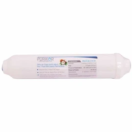 Filtro carbon activado granular en linea. PURIKOR. PKCCAL2.5X10