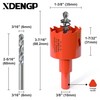 XDENGP Hole Saw 1-3/8"(35mm), Bi-Metal Hole Cutter, Hole Saw Drill