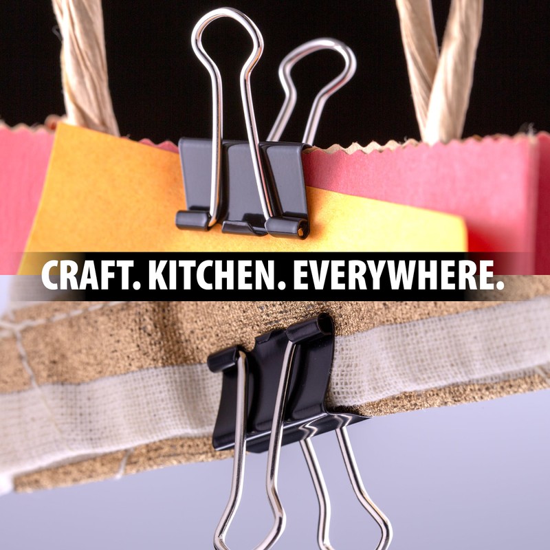 Officemate Mini Binder Clips, 144 Count (12 Boxes of 12