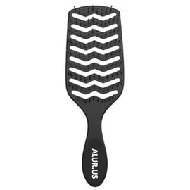Vented Hair Brush Detangler | Hair Brush Detangler Brush for Wet Hair or Dry Hair | Curved Vent Brush for Blow Fast Drying | The Pro Vented Detangling Brush for All Hair Types