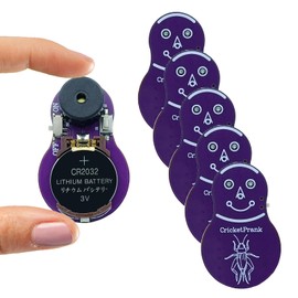 Cricket Noise Maker Prank (6 PCS), Beeping Several Months, Hidden Prank Noise Maker for Adults