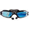 High-Definition Anti-Fog Swimming Goggles & Swim Cap Set Anti-Fog LF460 Chrome Silver