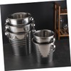 LABRIMP Ice Bucket Ktv Cooling Stainless Steel Portable Bucket Chill